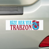Trabzonspor バンパーステッカー (車上)