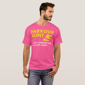 Traceur Aunt Definition Parkour Tシャツ (正面フル)