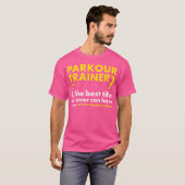 Traceur Trainer Definition Parkour Tシャツ (正面フル)