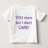 Tracheoのoesophageal fistula ベビーTシャツ (裏面)