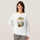 「Trachten der Voelker」のからのギリシャの服、1864年 Tシャツ (正面フル)