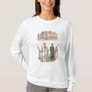 「Trachten der Voelker」のからのローマの服、1864年 Tシャツ