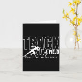 Track &amp; field let the games begin field trip カード (黄色い花)