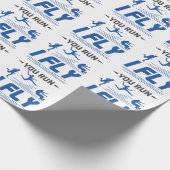 Track and Field Long Jump You 走 Fly ラッピングペーパー (角)