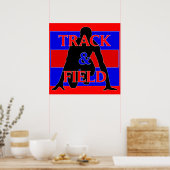 Track and Field Poster ポスター (キッチン)