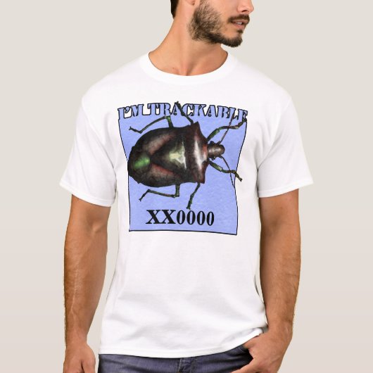 Trackable旅行虫のワイシャツ Tシャツ (正面)