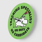 TrACKINGスペシャリスト ラージ壁時計 (傾斜)