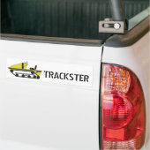 trackster、カスタマイズTRACKSTER - バンパーステッカー (トラック上)