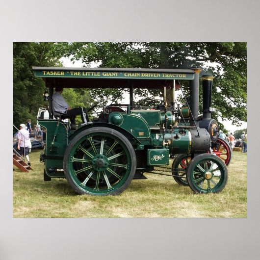 TRACTION ENGINE ポスター (正面)