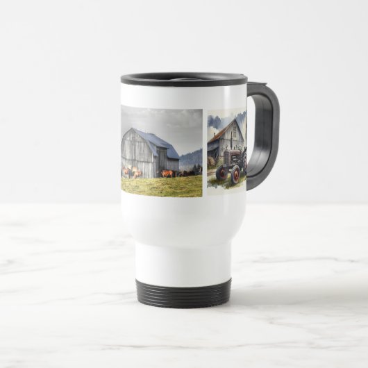 Tractor トラベルマグ (正面右)