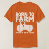 Tractor Farm Farmer Farming Tシャツ (デザイン正面)