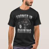 Tractor Graphic Boys Farmer Farming Tractor  1 Tシャツ (正面)
