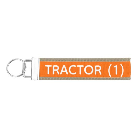 Tractor Keychain リストバンドキーホルダー (鍵左)