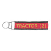 Tractor Keychain リストバンドキーホルダー (鍵左)
