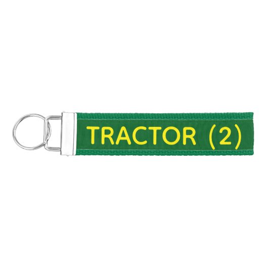 Tractor Keychain リストバンドキーホルダー (鍵左)