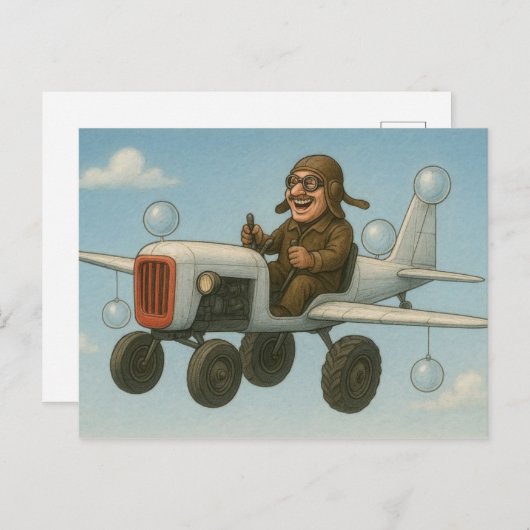 Tractor Pilot ポストカード (正面/裏面)