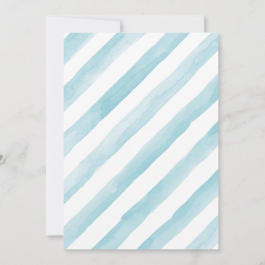 Tractor pool birthday party invitation 招待状 (裏面)