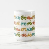 Tractors and Lawnmowers コーヒーマグカップ (中央)