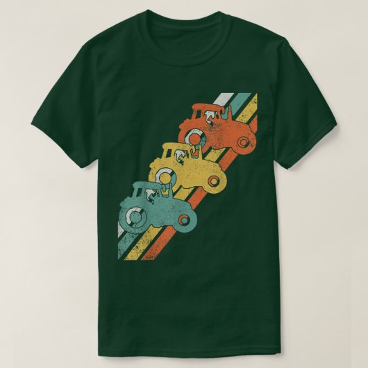 Tractors Tractor Farmer Farming T-Shirt Tシャツ (デザイン正面)