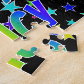 「TRACY」名、おもしろい「ハッピーバースデー」 ジグソーパズル (側面)