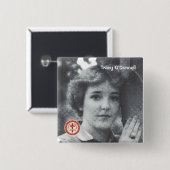 Tracy O'Donnell 缶バッジ (正面&裏面)