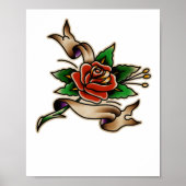 Trad Tattoo 005 Sticker ポスター (正面)