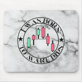 Trade Design | 弱気パターン 大理石 | Pips マウスパッド