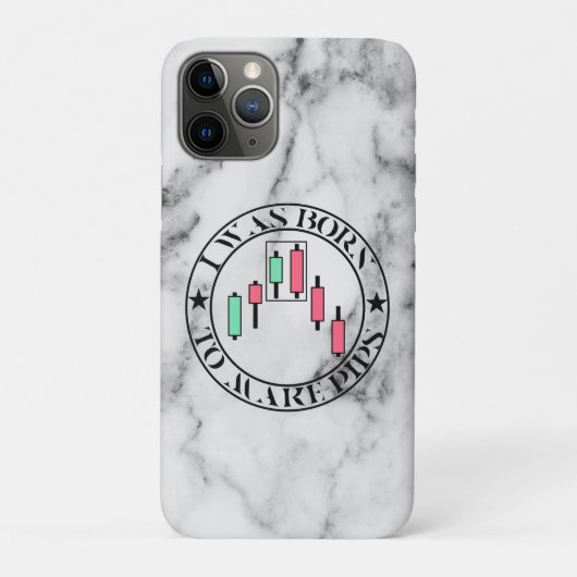 Trade Design | 弱気パターン 大理石 | Pips Case-Mate iPhoneケース (裏)