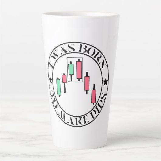 Trade Design | 弱気相場のパターン | ピップス カフェラテマグ (正面)