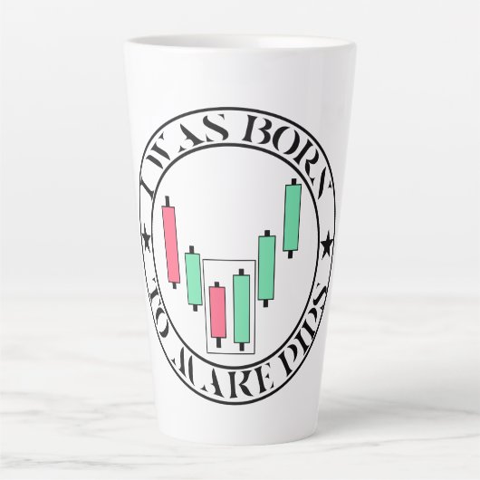 Trade Design | 強気のチャートパターン | Pips カフェラテマグ (正面)