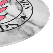 Trade Design | Bearish pattern Marble | Pips カッティングボード (角)