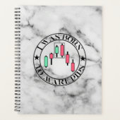 Trade Design | Bearish pattern Marble | Pips プランナー手帳 (正面)