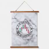 Trade Design | Bearish pattern Marble | Pips 吊り下げ型タペストリー (正面)