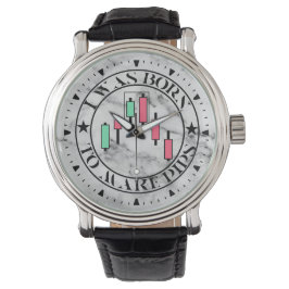 Trade Design | Bearish pattern Marble | Pips 腕時計