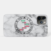 Trade Design | Bearish pattern Marble | Pips Case-Mate iPhoneケース (裏面(横))