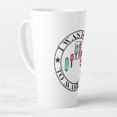 Trade Design | Bearish pattern | Pips カフェラテマグ (左アングル)