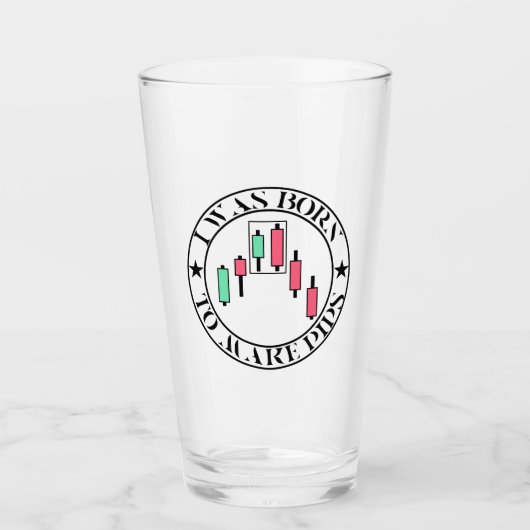 Trade Design | Bearish pattern | Pips タンブラーグラス (正面)