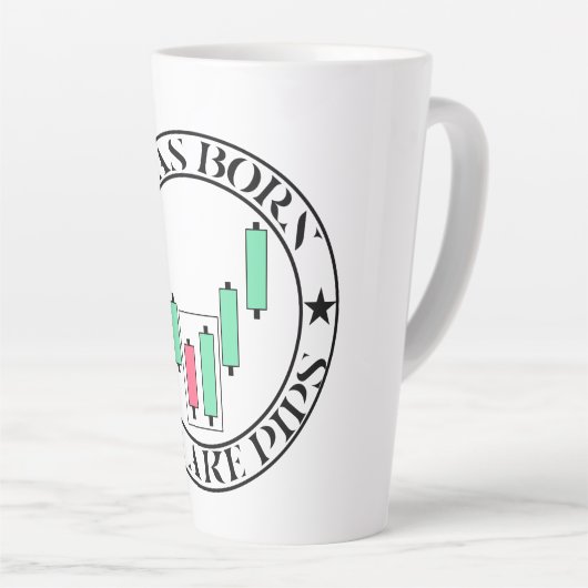 Trade Design | Bullish pattern | Pips カフェラテマグ (右アングル)