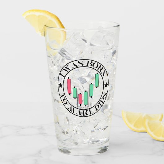 Trade Design | Bullish pattern | Pips タンブラーグラス (アイス正面)