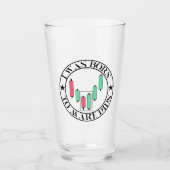 Trade Design | Bullish pattern | Pips タンブラーグラス (正面)