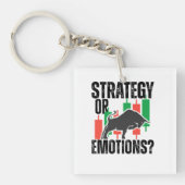 Trade Motivation | Bull market | Strategy  キーホルダー (正面)