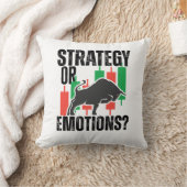 Trade Motivation | Bull market | Strategy  クッション (ブランケット)