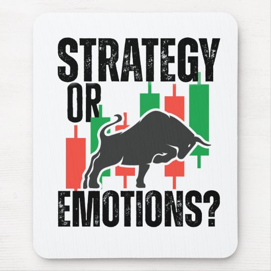 Trade Motivation | Bull market | Strategy  マウスパッド (正面)