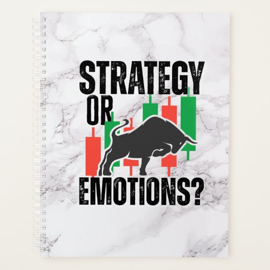 Trade Motivation | Bull market | Strategy | Marble プランナー手帳 (正面)