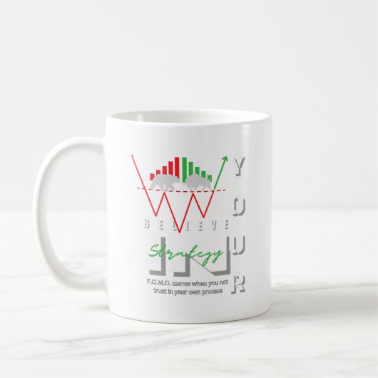 Trade Motivation | Bullish | Pattern コーヒーマグカップ (左)
