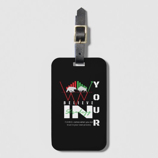 Trade Motivation | Bullish | Pattern ラゲッジタグ (正面縦)