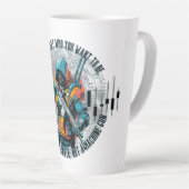 Trade Motivation | Cyberpunk Sniper | Fantasy  カフェラテマグ (右アングル)