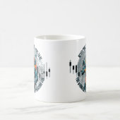 Trade Motivation | Cyberpunk Sniper | Fantasy  コーヒーマグカップ (中央)