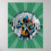 Trade Motivation | Cyberpunk Sniper | Fantasy ポスター (正面)