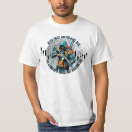 Trade Motivation | Cyberpunk Sniper | Fantasy Tシャツ